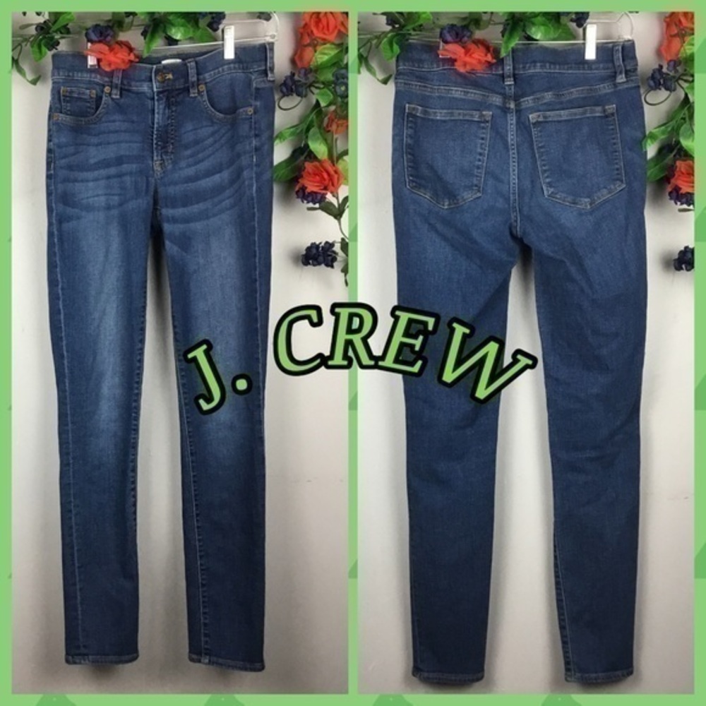J. CREW Skinny Jeans Leggings Jeggings Style # RN77388 Size 6 or 28 x 31